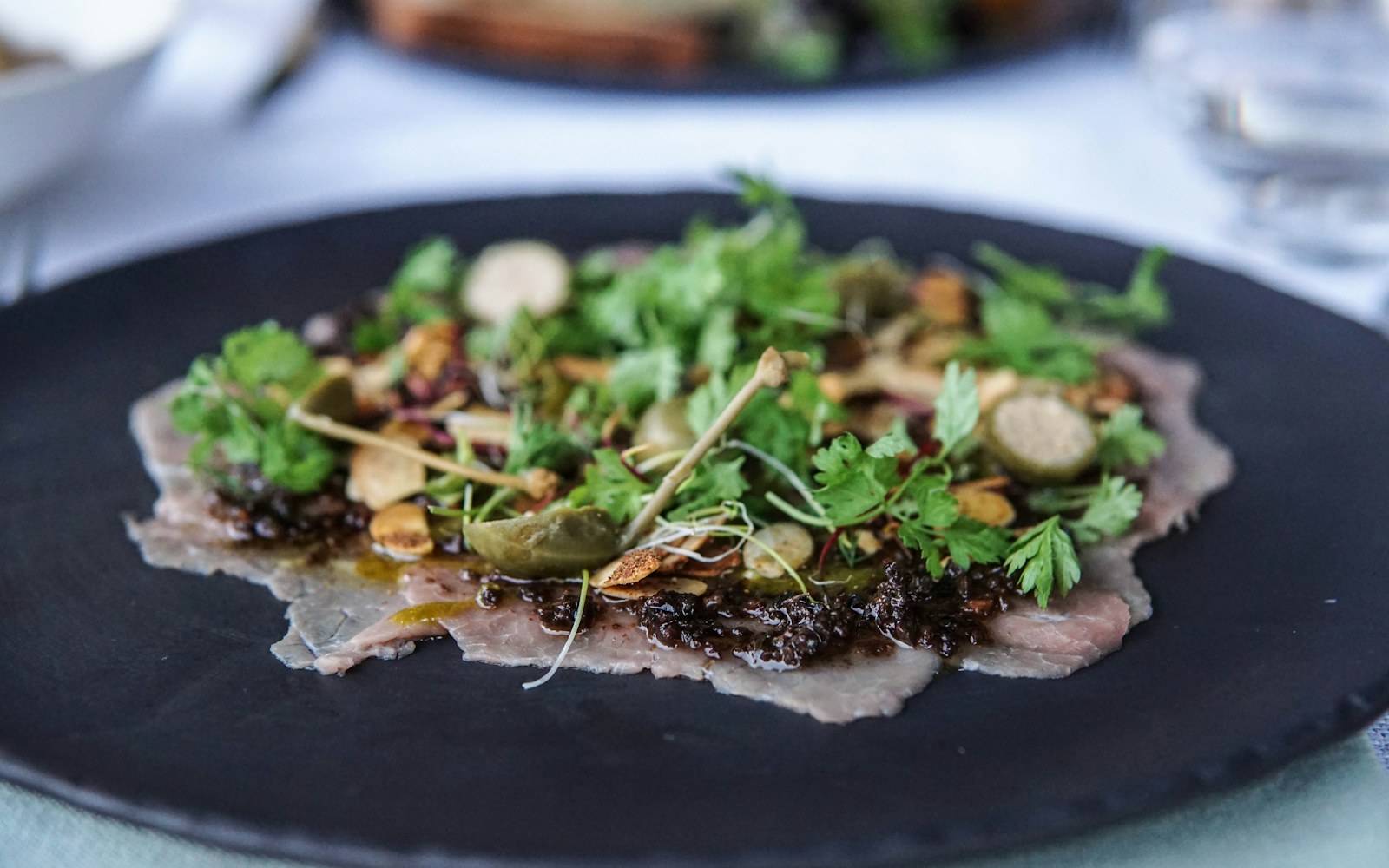 francia fine dining étterem – egyedi stock fotó 1